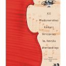 Plakat XII Międzynarodowego Konkursu im. H. Wieniawskiego, 2001 / A poster of the 12th International Henryk Wieniawski Violin Competition, 1981. / P. Ciastowski