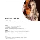 18. Paulina Tomczuk / 11. Ogólnopolski Konkurs Skrzypcowy im. Z. Jahnkego 2025