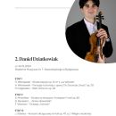 2. Daniel Dziatkowiak / 11. Ogólnopolski Konkurs Skrzypcowy im. Z. Jahnkego 2025