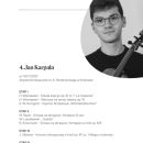 4. Jan Karpała / 11. Ogólnopolski Konkurs Skrzypcowy im. Z. Jahnkego 2025