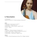 6. Marta Kubów / 11. Ogólnopolski Konkurs Skrzypcowy im. Z. Jahnkego 2025