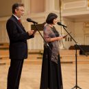 Prowadzący przesłuchania konkursowe / Audition announcers: Monika Stachurska and Krzysztof Szaniecki / RR Studio