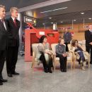 From the left: Andrzej Wituski, Ryszard Grobelny - President of Poznań, Marina Jaszwili, Wanda Wiłkomirska, Ida Haendel  