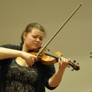 Karolina Errera (Russia) playing P. Hindemith's Sonata Op. 11 No. 4. First Prize Winner / phot. T. Boniecki
