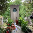 Grób Ginette Neveu na Cmentarzu Père Lachaise. / fot. Iza Bauer-Confrere