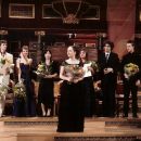 13th International Violin Competition. Gala Concert. Laureates (from left): Lev Solodovnikov, Anna Maria Staśkiewicz, Airi Suzuki, Agata Szymczewska, Maria Machowska, Wojciech Pławner, Simeon Klimashevskiy 