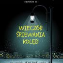 Wieczór śpiewania kolęd - plakat 